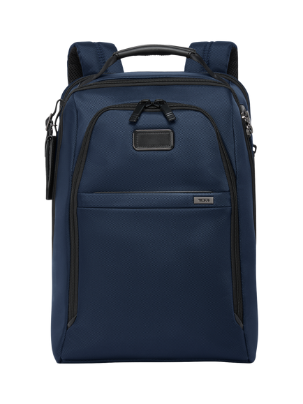 TUMI Alpha Medium 15" Expandable Backpack, 41L, Navy