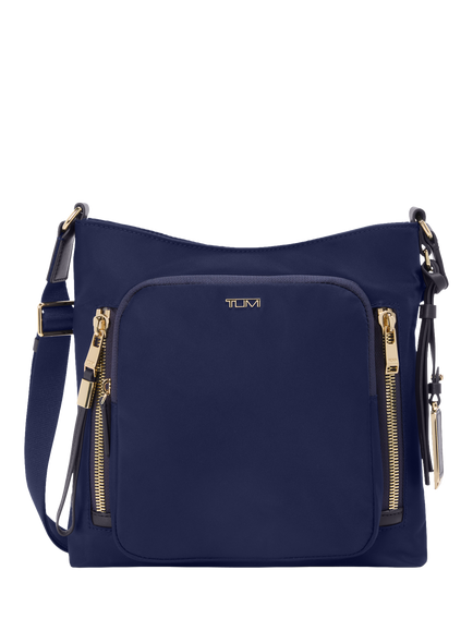 TUMI Voyageur Tyler Crossbody Bag, Indigo/Light Gold