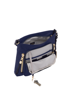 TUMI Voyageur Tyler Crossbody Bag - view 2, Indigo/Light Gold
