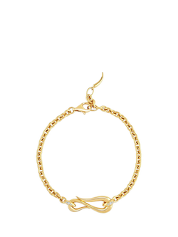 Dinny Hall My World T-Bar Bracelet, Gold, 