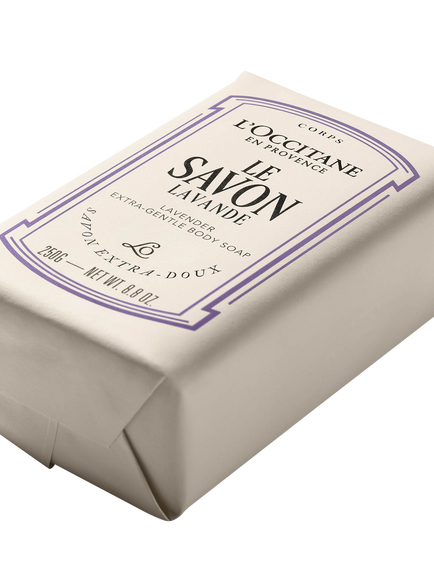 L'OCCITANE Lavender Extra-Gentle Body Soap, 250g - view 2, 