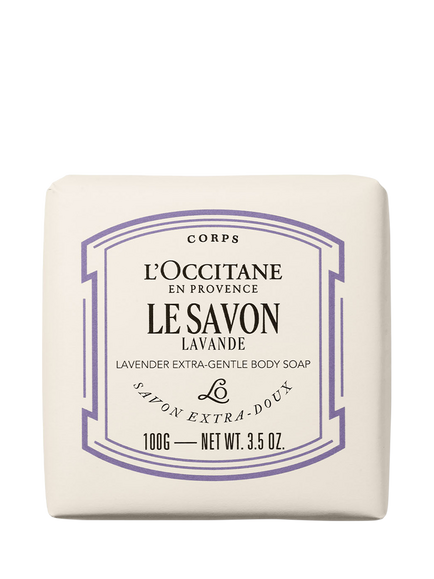 L'OCCITANE Lavender Extra-Gentle Body Soap, 100g, 