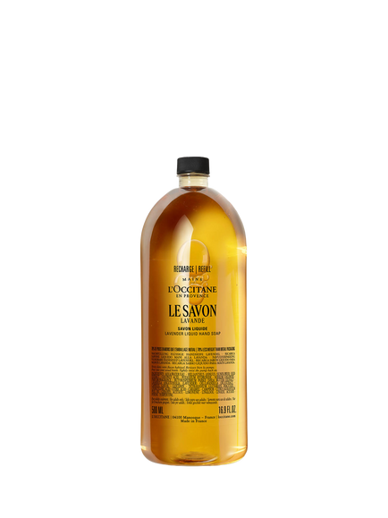 L'OCCITANE Lavender Liquid Hand Soap Refill, 500ml, 