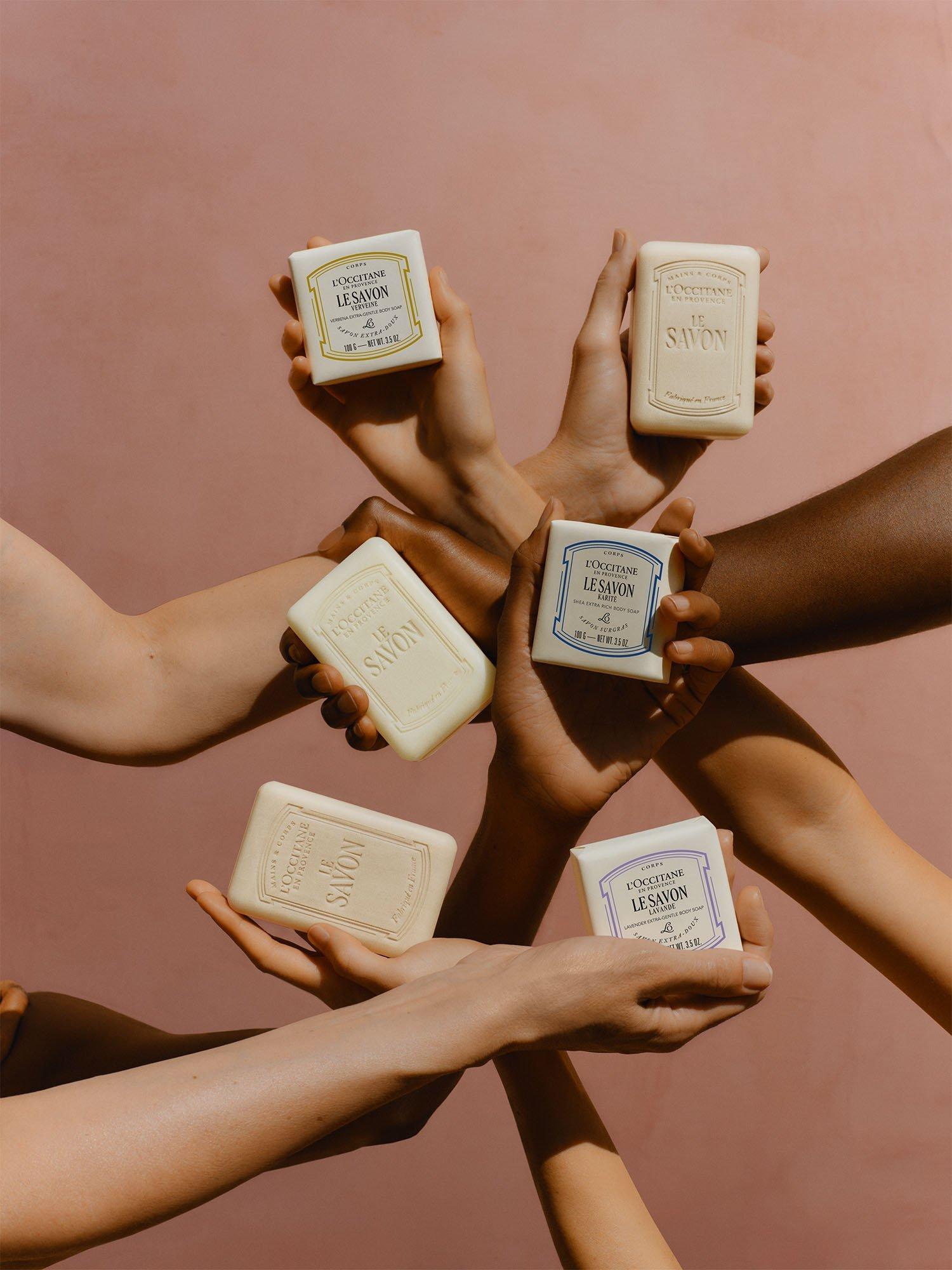 Product image 4 of 4, which shows L'OCCITANE Shea (Karité) Extra Rich Soap, 100g