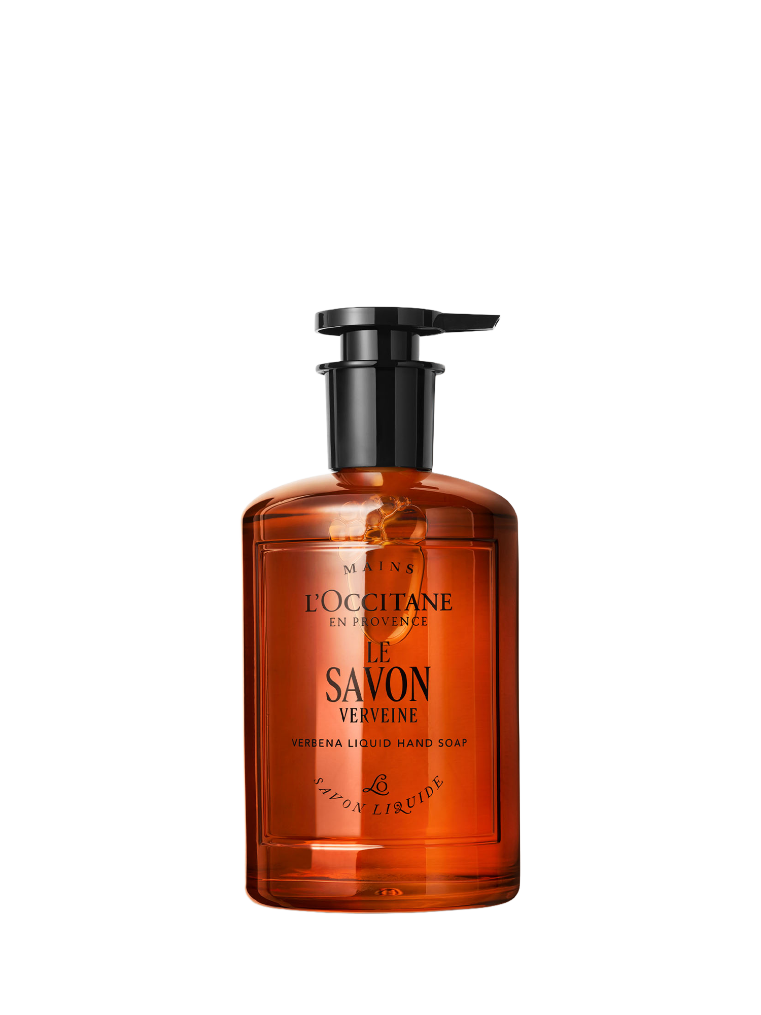 Product image 1 of 5, which shows L'OCCITANE Verbena Liquid Hand Soap Glass, 350ml