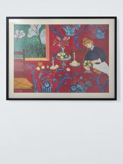 John Lewis Henri Matisse 'The Dessert: Harmony in Red' Framed Print, 62 x 82cm, Multi, Multi