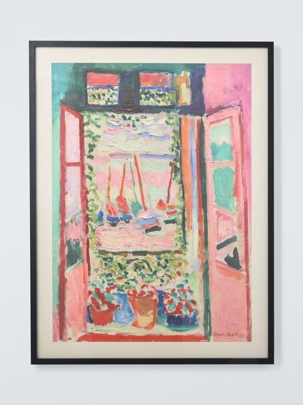 John Lewis Henri Matisse 'The Open Window, Collioure' Framed Print, 82 x 62cm, Multi, Multi
