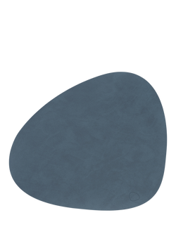 LIND DNA Nupo Curve Placemat, Black, Dark Blue