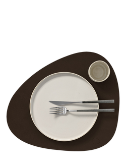 LIND DNA Nupo Curve Placemat, Black - view 2, Hazel