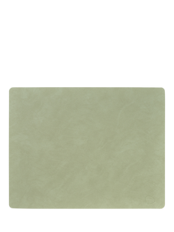 LIND DNA Nupo Rectangular Placemat, Dark Blue, Olive Green