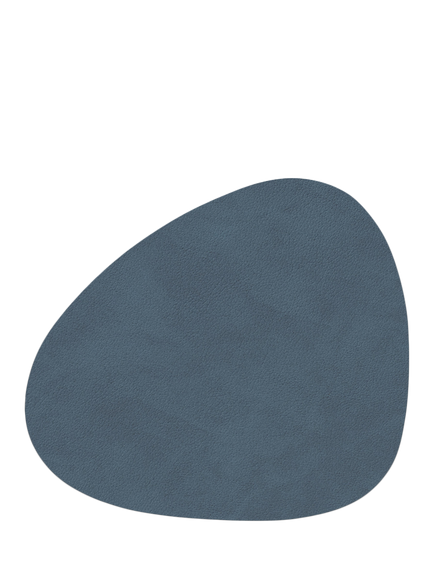 LIND DNA Nupo Curve Coaster, Recycled Leather, Dark Blue