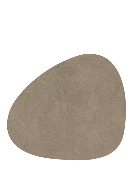 LIND DNA Nupo Curve Coaster, Recycled Leather, Nomad Grey