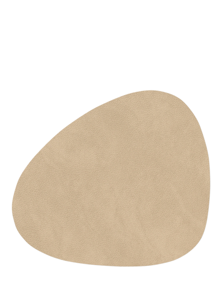 LIND DNA Nupo Curve Coaster, Recycled Leather, Nupo Sand