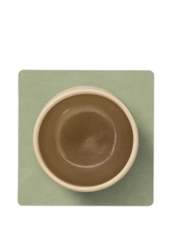 LIND DNA Nupo Square Coaster, Dark Blue - view 2, Olive Green