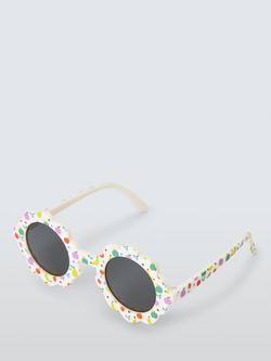 John Lewis Baby Fruity Sunglasses, White