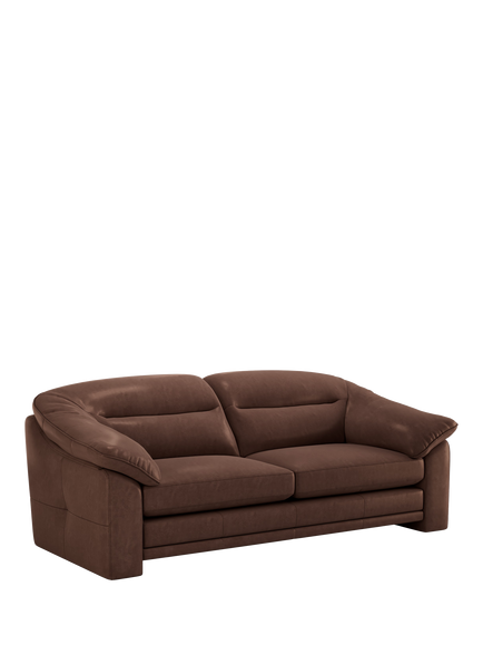 At the Helm Alba Large 3 Seater Leather Sofa, Adventurer Canyon Hawk