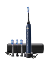 Philips Sonicare 7100 Series Electric Toothbrush with 4 Replacement Brush Heads, Navy