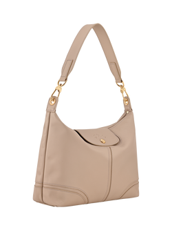 Longchamp Le Pliage Xtra Leather Shoulder Bag, Trench, Trench