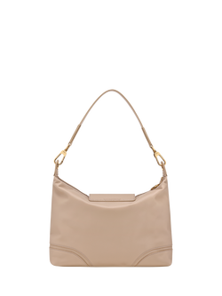 Longchamp Le Pliage Xtra Leather Shoulder Bag, Trench - view 2, Trench