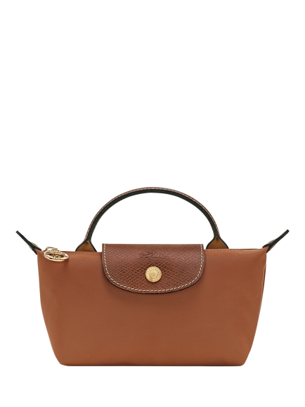 Longchamp Le Pliage Original Pouch, Cognac