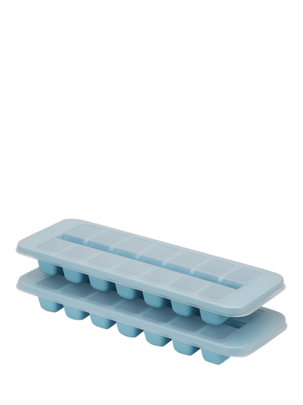 Joseph Joseph Flow Easy Fill Ice Cube Tray, Set of 2, Blue