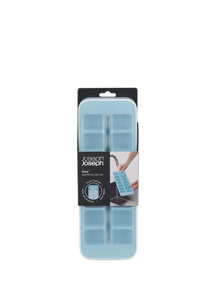 Joseph Joseph Flow Easy Fill Ice Cube Tray, Set of 2 - view 2, Blue