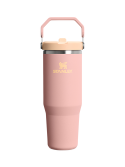 Stanley IceFlow Flip Straw Insulated Tumbler, 890ml, Peach Rose, Peach Rose