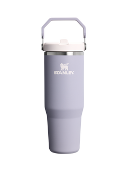 Stanley IceFlow Flip Straw Insulated Tumbler, 890ml, Purple Dust, Purple Dust