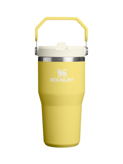 Stanley IceFlow Flip Straw Stainless Steel Leak-Proof Tumbler, 590ml, Daffodil
