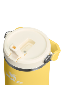 Stanley IceFlow Flip Straw Stainless Steel Leak-Proof Tumbler, 890ml, Daffodil - view 2, Daffodil