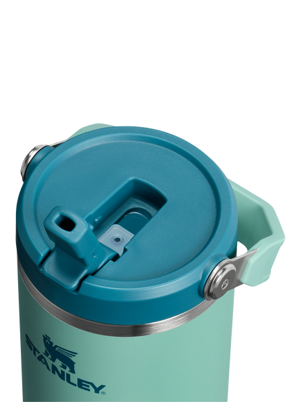 Stanley IceFlow Flip Straw Stainless Steel Leak-Proof Tumbler, 890ml, Spring Green - view 2, Spring Green
