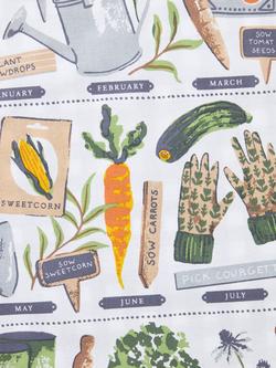 Ulster Weavers Garden Jobs & Gingham Cotton Tea Towels, Set of 2 - view 2, Multi