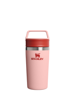 Stanley Cafe To-Go Insulated Leak-Proof Stainless Steel Travel Mug, 355ml, Peach Rose, Peach Rose