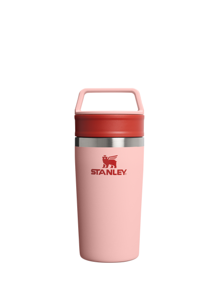 Stanley Cafe To-Go Insulated Leak-Proof Stainless Steel Travel Mug, 355ml, Peach Rose, Peach Rose