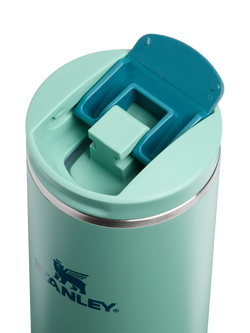 Stanley AeroLight Transit Flip Top Insulated Leak-Proof Travel Mug, 470ml - view 2, Spring Green