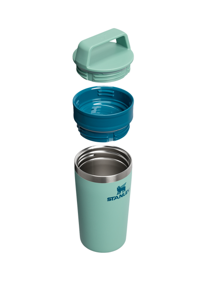 Stanley Cafe To-Go Insulated Leak-Proof Stainless Steel Travel Mug, 355ml, Spring Green - view 2, Spring Green