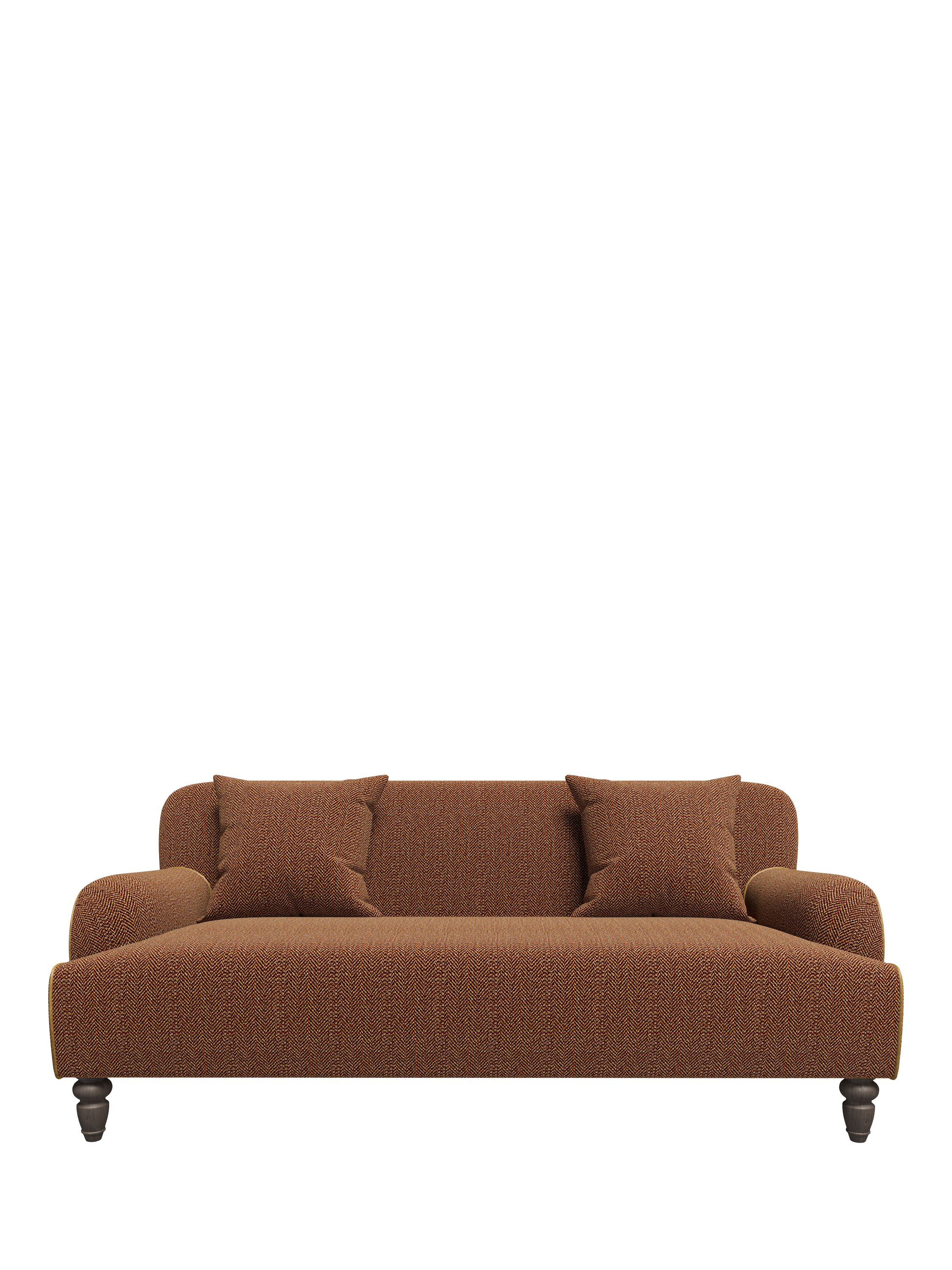 Lewis Range, Tetrad Lewis Large 3 Seater Sofa, Jura Rose