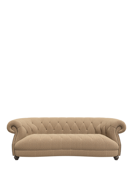 Tetrad Sandwick Small 2 Seater Sofa, Harris Tweed Jura Stag, Timber Piping