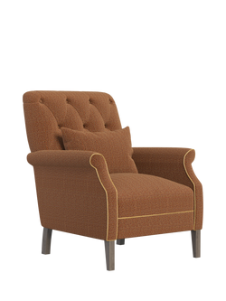 Tetrad Flynn II Armchair - view 2, Jura Rose