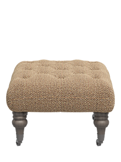 Tetrad Skittle Button Detail Footstool, Jura Stag