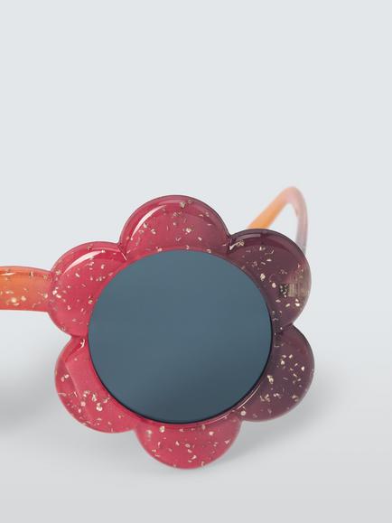 John Lewis Kids' Ombre Flower Sunglasses, Pink - view 2, Pink