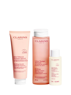 Clarins Value Pack Cleansing Pouch for Sensitive Skin Gift Set - view 2, 