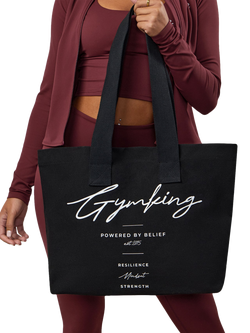 Gym King Reset Tote Bag, Black - view 2, Black