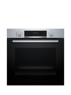 Bosch OUTLET Series 4 HQA574BS3B Built In Electric Self Cleaning Oven, Like New, Stainless Steel, Stainless Steel