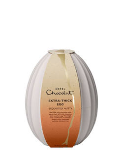 Hotel Chocolat Exquisitely Nutty Extra-Thick Easter Egg, 391g, Multi