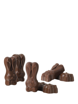 Hotel Chocolat Milk Chocolate City Easter Bunnies, 86g - view 2, Multi