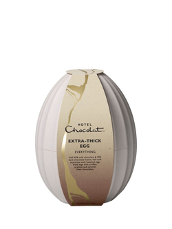 Hotel Chocolat Everything Extra-Thick Easter Egg, 390g, Multi