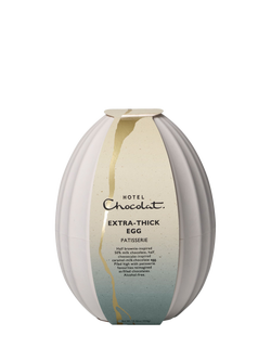 Hotel Chocolat Patisserie Extra-Thick Easter Egg, 410g, Multi