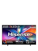 Hisense 55E7QTUK (2025) QLED HDR 4K Ultra HD Smart TV, 55 inch, Black