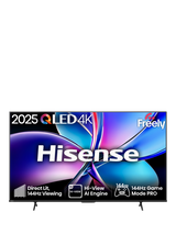 Hisense 55E7QTUK PRO (2025) QLED HDR 4K Ultra HD Smart TV, 55 inch, Black